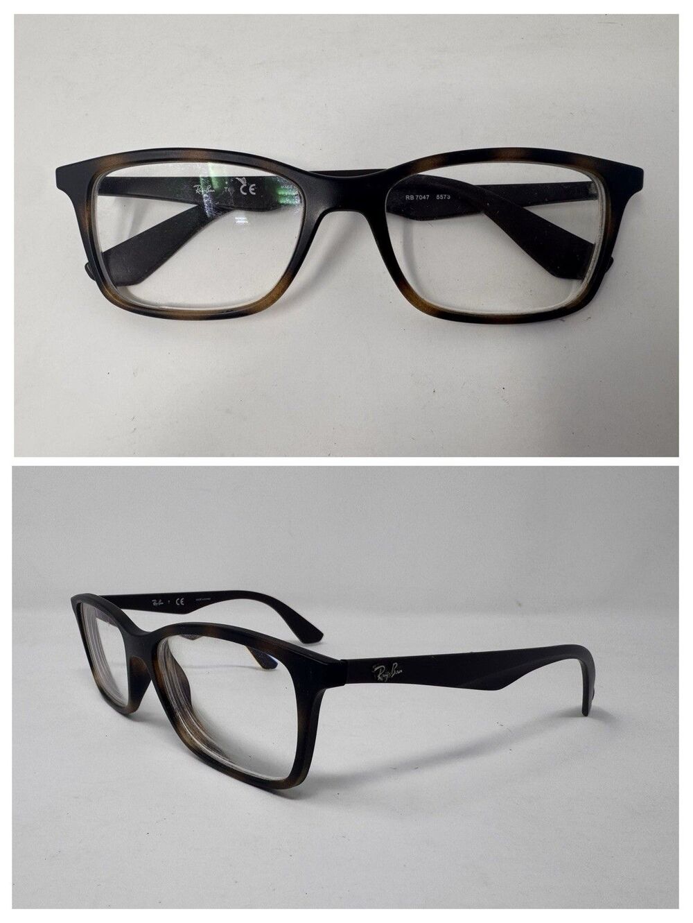 Ray-Ban RB7047 Eyeglass Frames Only 54-17-140 Brown 5573